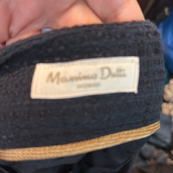 Massimo Dutti Woman Navy Blue Skirt Button Front Closure Size 36|26 - Picture 6 of 6